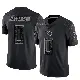 ＃0 Men's Jermar Jefferson Black Limited Tennessee Titans Reflective Jersey