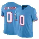＃0 Men's Jermar Jefferson Light Blue Limited Tennessee Titans Vapor F.U.S.E. Jersey