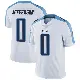 ＃0 Men's Jermar Jefferson White Limited Tennessee Titans Vapor Untouchable Jersey