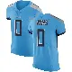 ＃0 Men's Jordan Mims Light Blue Elite Tennessee Titans Team Color Vapor Untouchable Jersey
