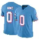 ＃0 Men's Jordan Mims Light Blue Limited Tennessee Titans Vapor F.U.S.E. Jersey