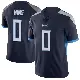＃0 Men's Jordan Mims Navy Limited Tennessee Titans Vapor Untouchable Jersey