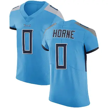 ＃0 Men's Timmy Horne Light Blue Elite Tennessee Titans Team Color Vapor Untouchable Jersey