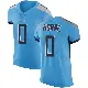 ＃0 Men's Timmy Horne Light Blue Elite Tennessee Titans Team Color Vapor Untouchable Jersey