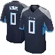 ＃0 Men's Timmy Horne Navy Game Tennessee Titans Jersey