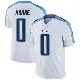 ＃0 Men's Timmy Horne White Limited Tennessee Titans Vapor Untouchable Jersey