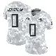 ＃0 Women's Jermar Jefferson Arctic Camo Limited Tennessee Titans 2024 Salute to Service Jersey