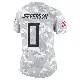 ＃0 Women's Jermar Jefferson Arctic Camo Limited Tennessee Titans 2024 Salute to Service Jersey