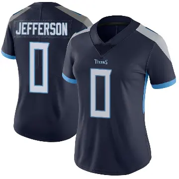 ＃0 Women's Jermar Jefferson Navy Limited Tennessee Titans Vapor Untouchable Jersey