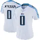 ＃0 Women's Jermar Jefferson White Limited Tennessee Titans Vapor Untouchable Jersey