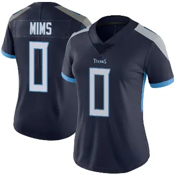 ＃0 Women's Jordan Mims Navy Limited Tennessee Titans Vapor Untouchable Jersey
