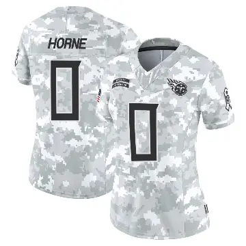＃0 Women's Timmy Horne Arctic Camo Limited Tennessee Titans 2024 Salute to Service Jersey
