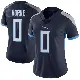 ＃0 Women's Timmy Horne Navy Limited Tennessee Titans Vapor Untouchable Jersey