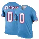 ＃0 Youth Jermar Jefferson Light Blue Legend Tennessee Titans Oilers Throwback Jersey