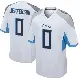 ＃0 Youth Jermar Jefferson White Game Tennessee Titans Jersey