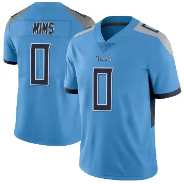 ＃0 Youth Jordan Mims Light Blue Limited Tennessee Titans Vapor Untouchable Jersey