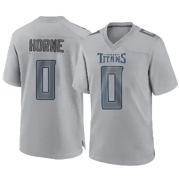 ＃0 Youth Timmy Horne Gray Game Tennessee Titans Atmosphere Fashion Jersey