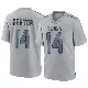 ＃14 Men's Ramel Keyton Gray Game Tennessee Titans Atmosphere Fashion Jersey