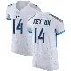 ＃14 Men's Ramel Keyton White Elite Tennessee Titans Vapor Untouchable Jersey