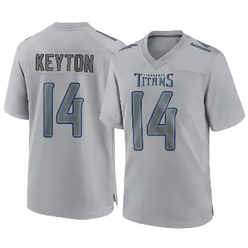 ＃14 Youth Ramel Keyton Gray Game Tennessee Titans Atmosphere Fashion Jersey