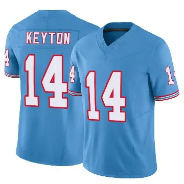 ＃14 Youth Ramel Keyton Light Blue Limited Tennessee Titans Vapor F.U.S.E. Jersey