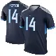 ＃14 Youth Ramel Keyton Navy Legend Tennessee Titans Jersey