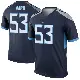 ＃53 Men's Jihad Ward Navy Legend Tennessee Titans Jersey