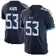 ＃53 Men's Jihad Ward Navy Limited Tennessee Titans Vapor Untouchable Jersey