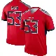 ＃53 Men's Jihad Ward Red Legend Tennessee Titans Inverted Jersey