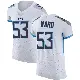 ＃53 Men's Jihad Ward White Elite Tennessee Titans Vapor Untouchable Jersey