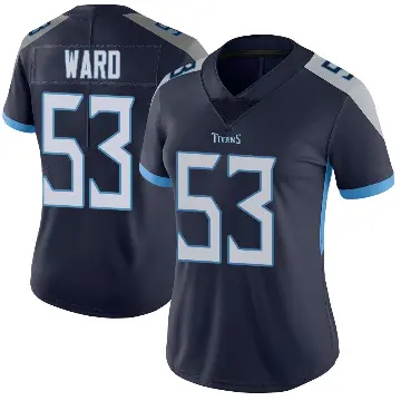 ＃53 Women's Jihad Ward Navy Limited Tennessee Titans Vapor Untouchable Jersey