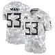 ＃53 Youth Jihad Ward Arctic Camo Limited Tennessee Titans 2024 Salute to Service Jersey