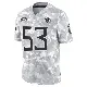 ＃53 Youth Jihad Ward Arctic Camo Limited Tennessee Titans 2024 Salute to Service Jersey