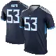 ＃53 Youth Jihad Ward Navy Legend Tennessee Titans Jersey