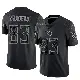 ＃83 Men's Matt Landers Black Limited Tennessee Titans Reflective Jersey