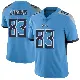 ＃83 Men's Matt Landers Light Blue Limited Tennessee Titans Vapor Untouchable Jersey