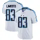 ＃83 Men's Matt Landers White Limited Tennessee Titans Vapor Untouchable Jersey