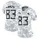 ＃83 Women's Matt Landers Arctic Camo Limited Tennessee Titans 2024 Salute to Service Jersey