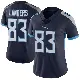 ＃83 Women's Matt Landers Navy Limited Tennessee Titans Vapor Untouchable Jersey