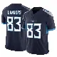＃83 Youth Matt Landers Navy Limited Tennessee Titans Vapor F.U.S.E. Jersey